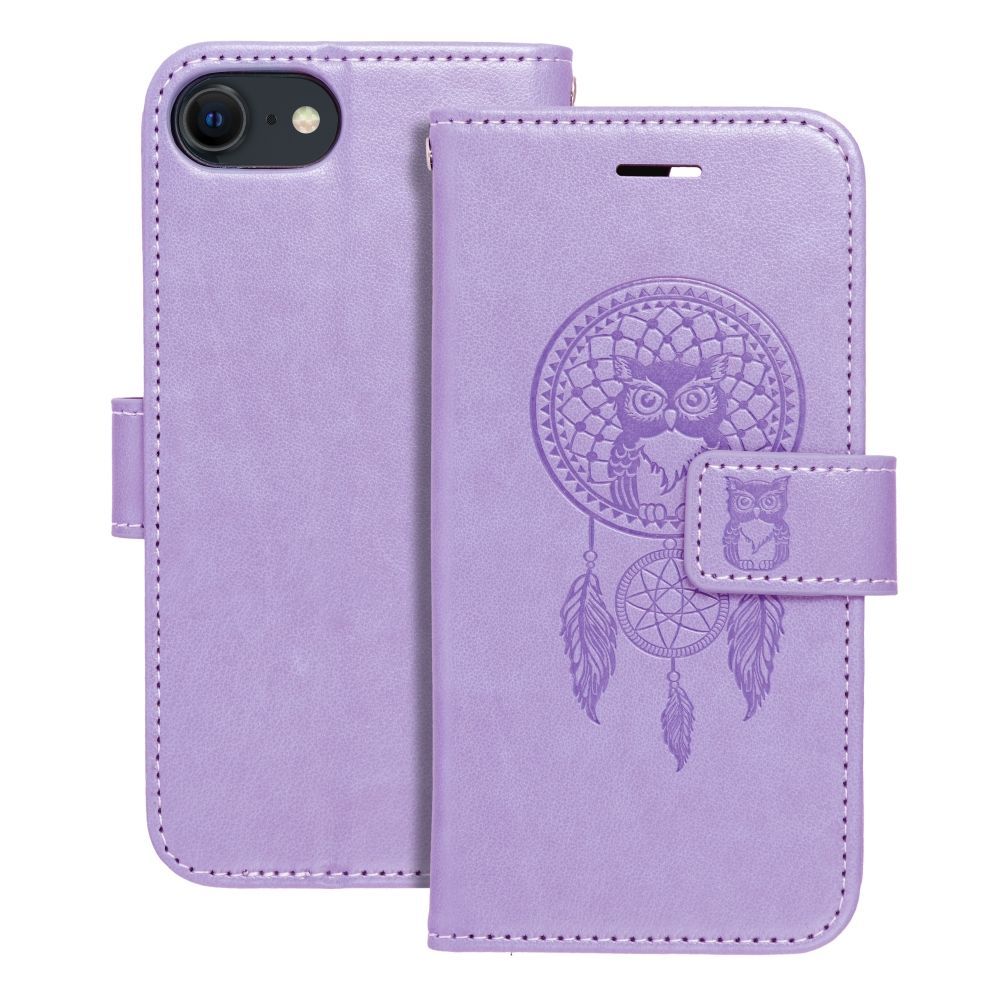 MEZZO Book case for IPHONE 7 / 8 / SE 2020 / SE 2022 dreamcatcher purple MEZZO Book case for IPHONE 7 / 8 / SE 2020 / SE 2022 dreamcatcher purple - Image 1