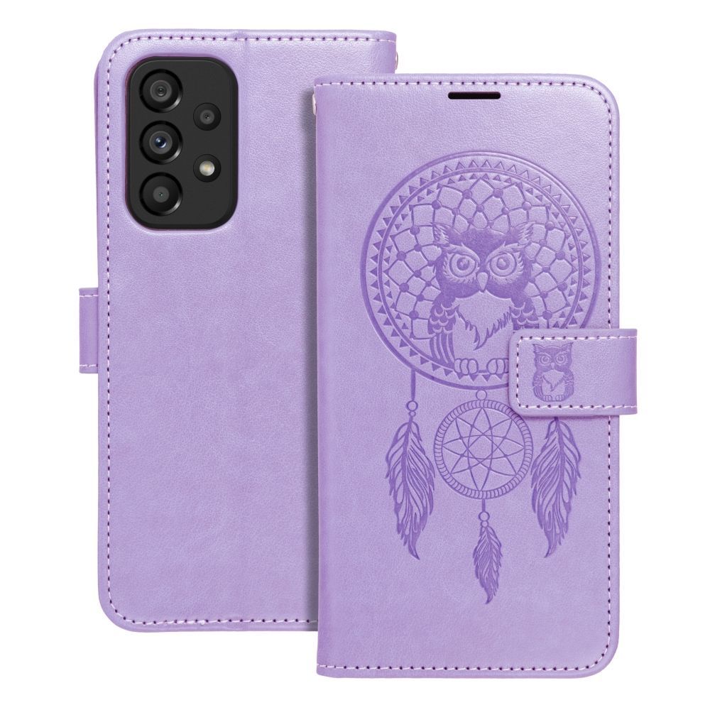 MEZZO Book case for SAMSUNG A52 5G / A52 LTE ( 4G ) / A52s 5G dreamcatcher purple - Image 1