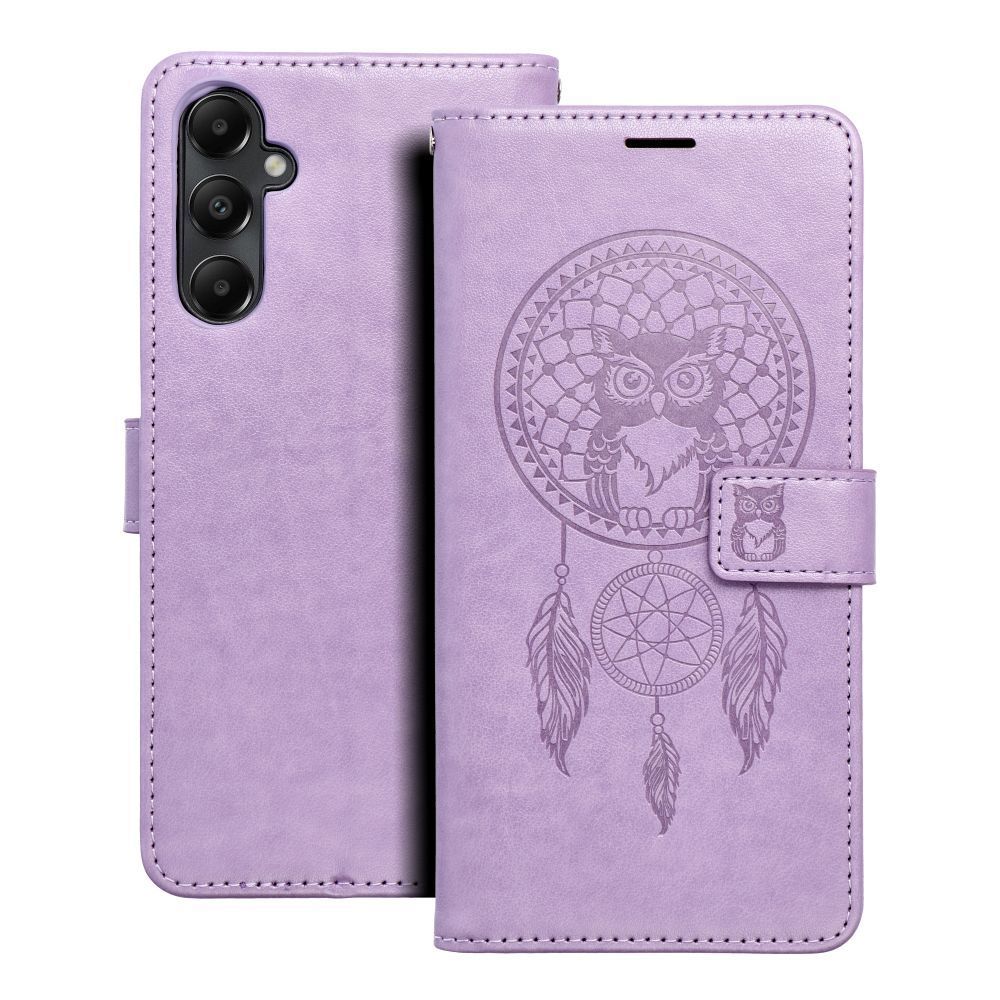 MEZZO Book case for SAMSUNG A05s dreamcatcher purple MEZZO Book case for SAMSUNG A05s dreamcatcher purple - Image 1
