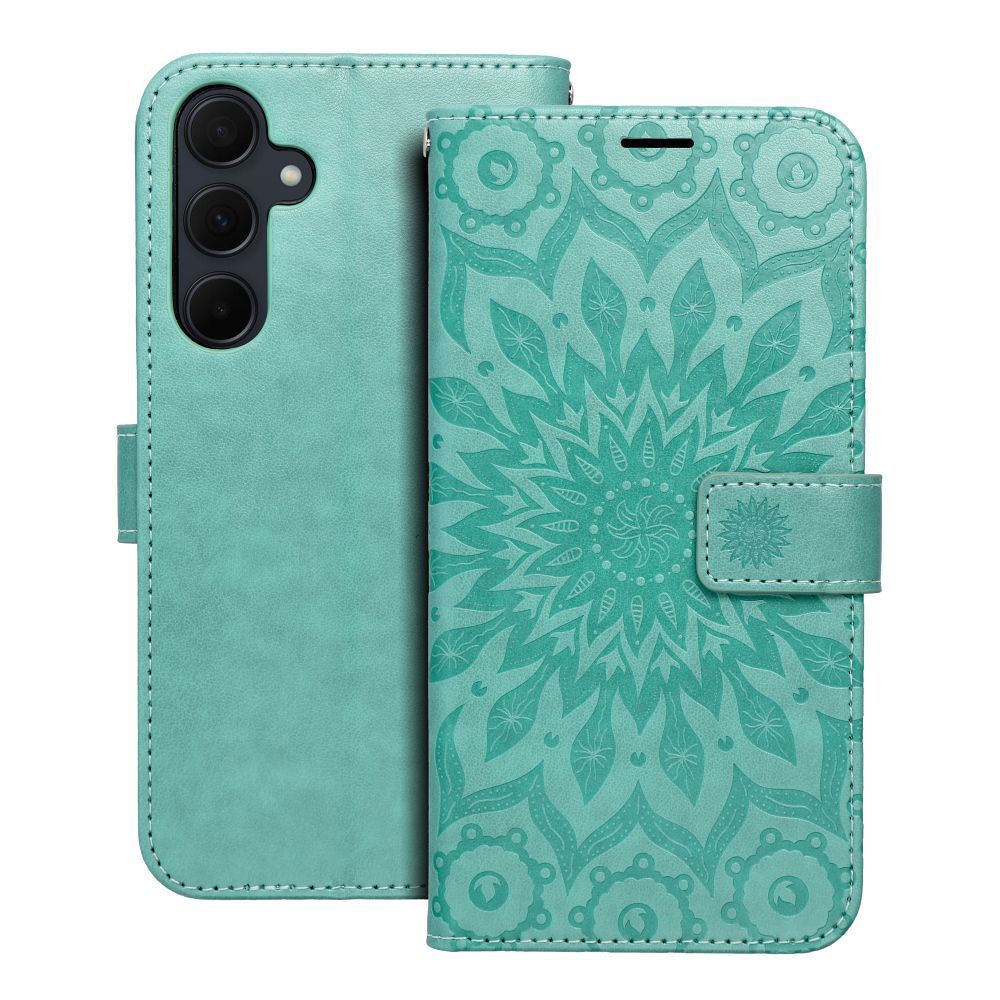 MEZZO Book case for SAMSUNG A35 5G mandala green - Image 1