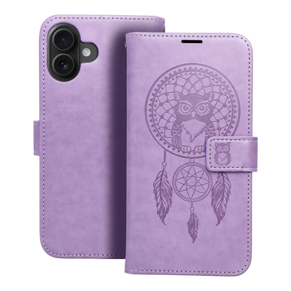 MEZZO Book case for IPHONE 16 Plus dreamcatcher purple - Image 1