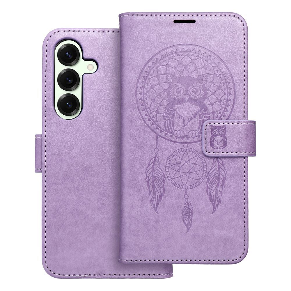 MEZZO Book case for SAMSUNG S25 dreamcatcher purple - Image 1