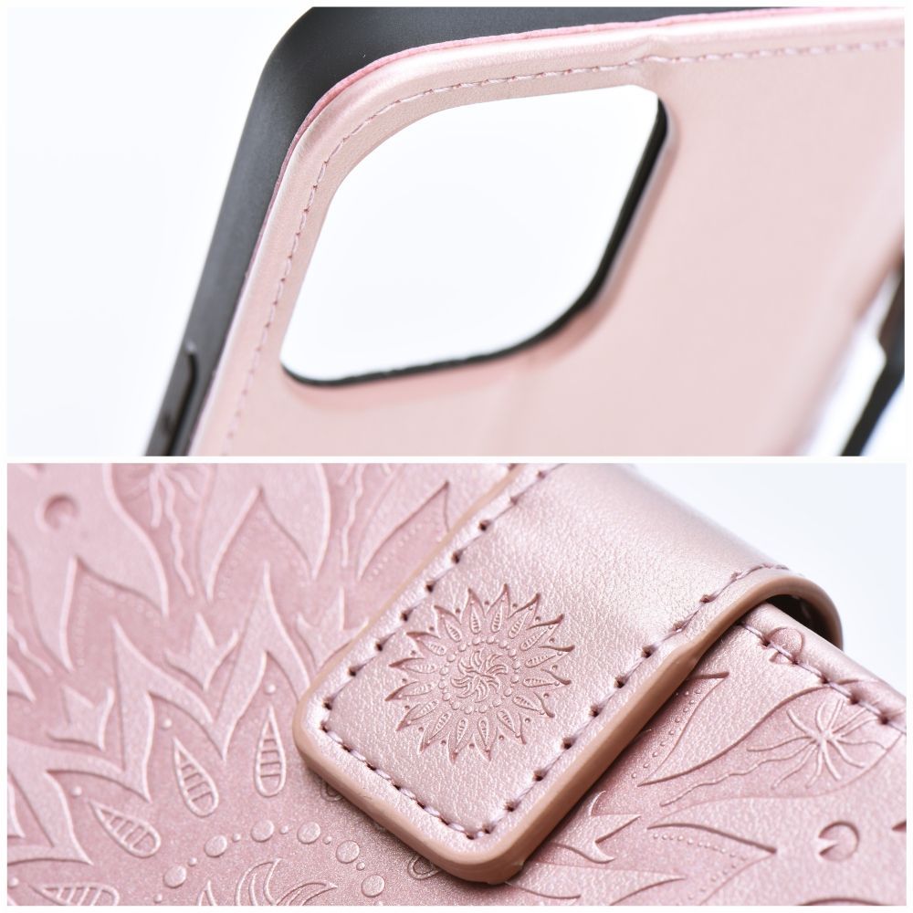 MEZZO Book case for SAMSUNG A36 5G mandala rose gold - Image 2