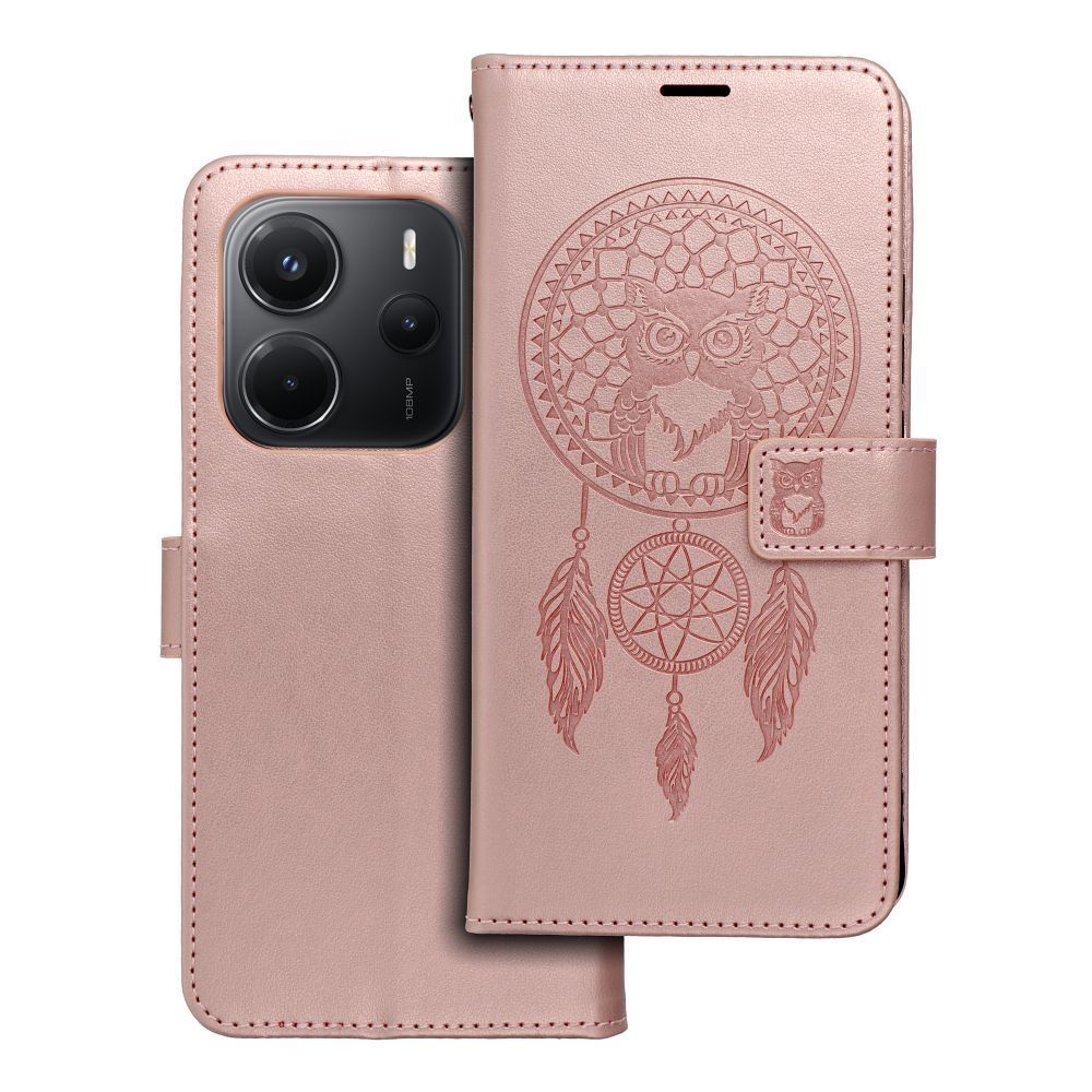 MEZZO Book case for XIAOMI Redmi Note 14 5G dreamcatcher rose gold - Image 1