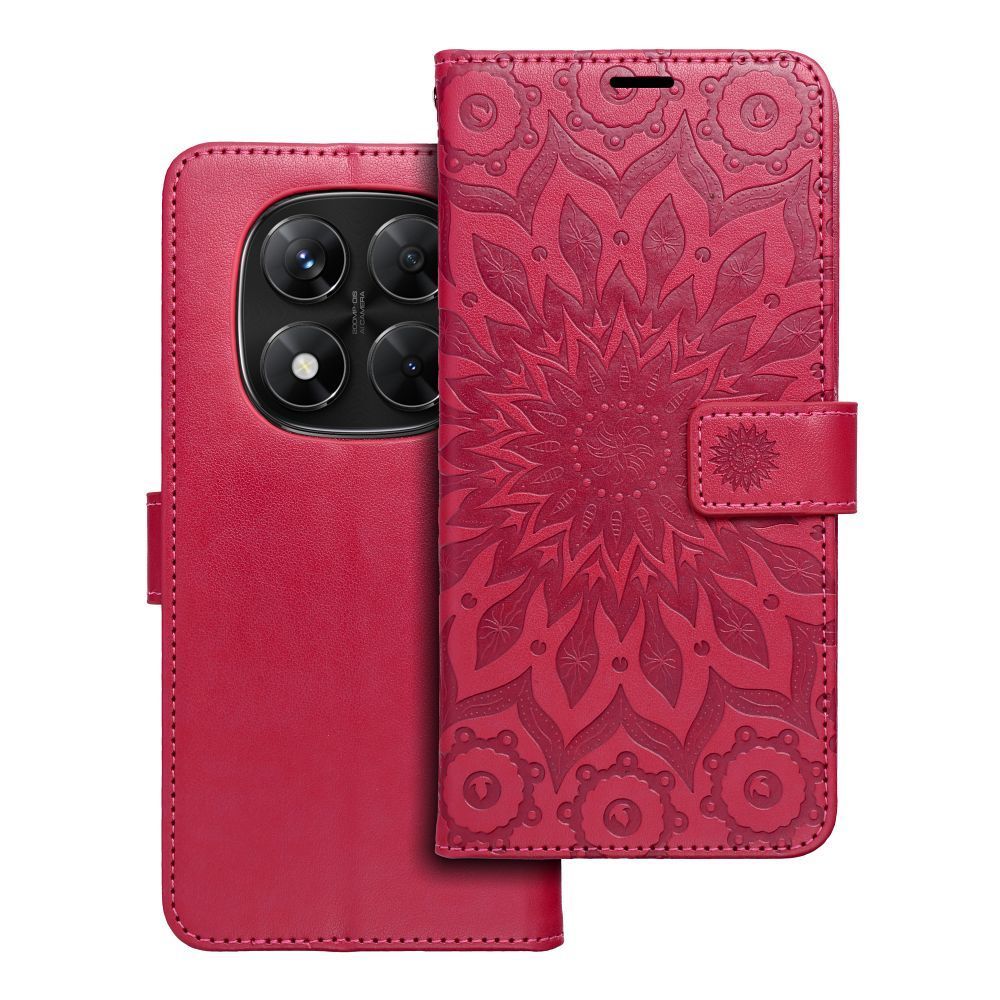 MEZZO Book case for XIAOMI Redmi Note 14 PRO 5G / 14 PRO PLUS 5G mandala magenta MEZZO Book case for XIAOMI Redmi Note 14 PRO 5G / 14 PRO PLUS 5G mandala magenta - Image 1