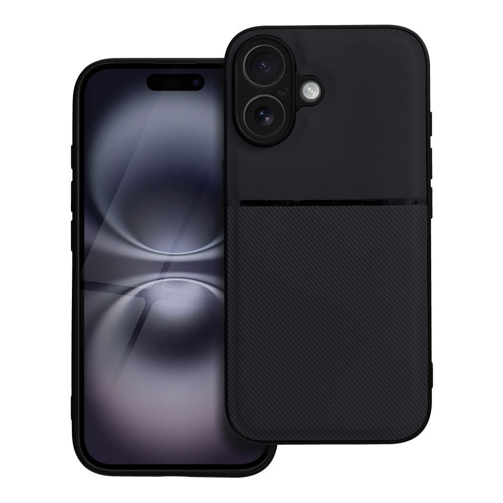 Case for iPhone 16 Noble black NOBLE Case for IPHONE 16 black - Image 1
