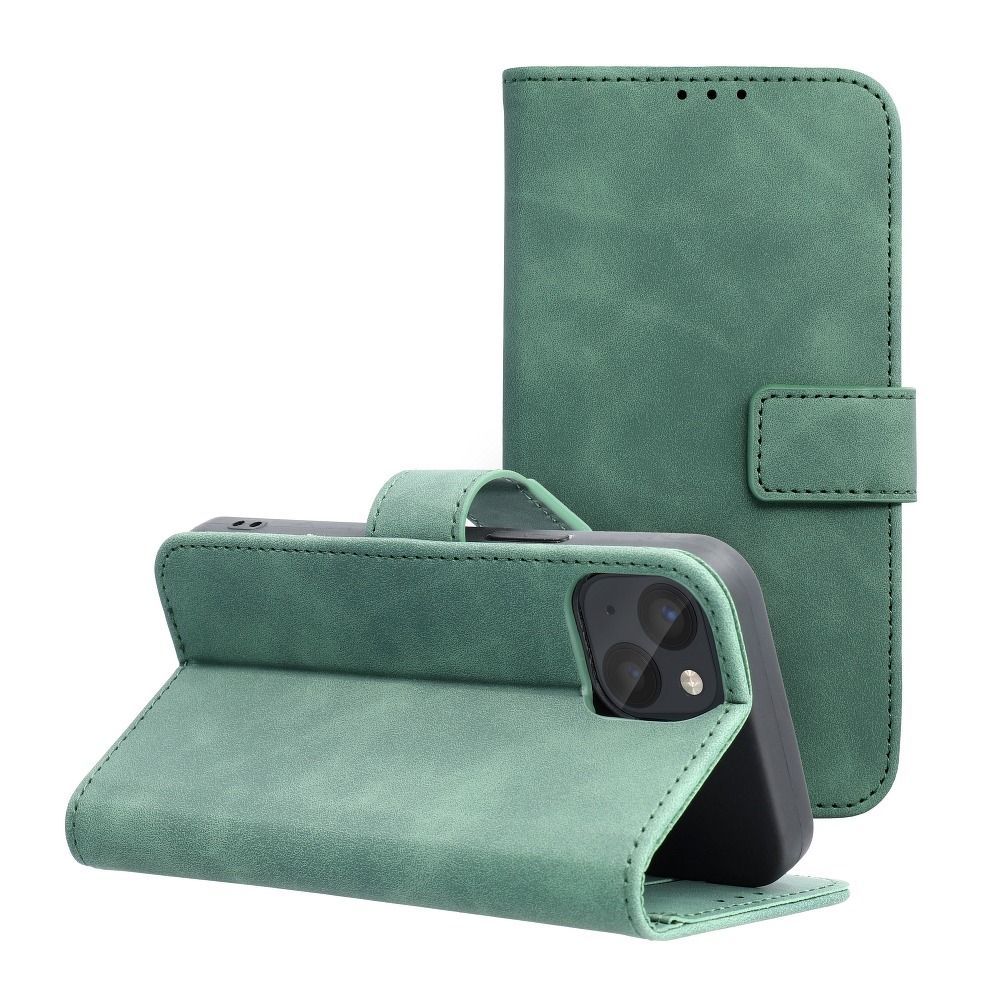TENDER Book Case for IPHONE 13 MINI green TENDER Book Case for IPHONE 13 MINI green - Image 1