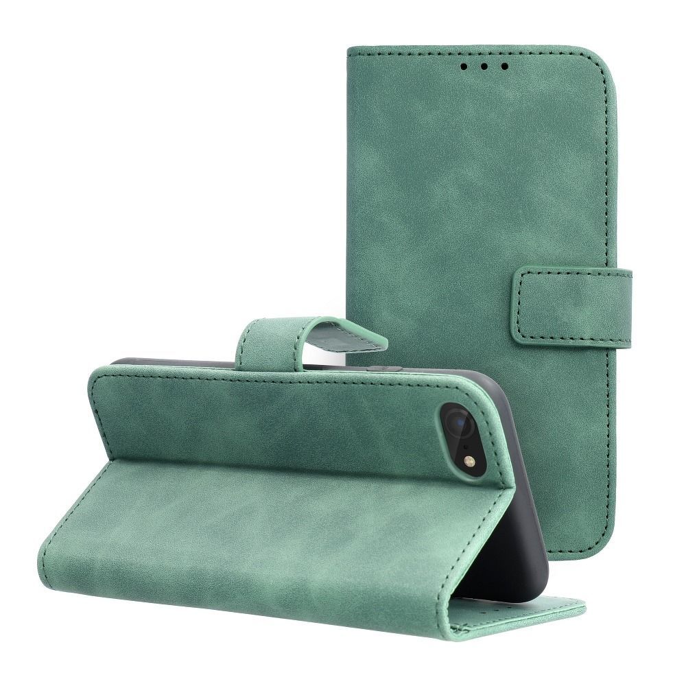 TENDER Book Case for IPHONE 7 / 8 / SE 2020 / SE 2022 green TENDER Book Case for IPHONE 7 / 8 / SE 2020 / SE 2022 green - Image 1