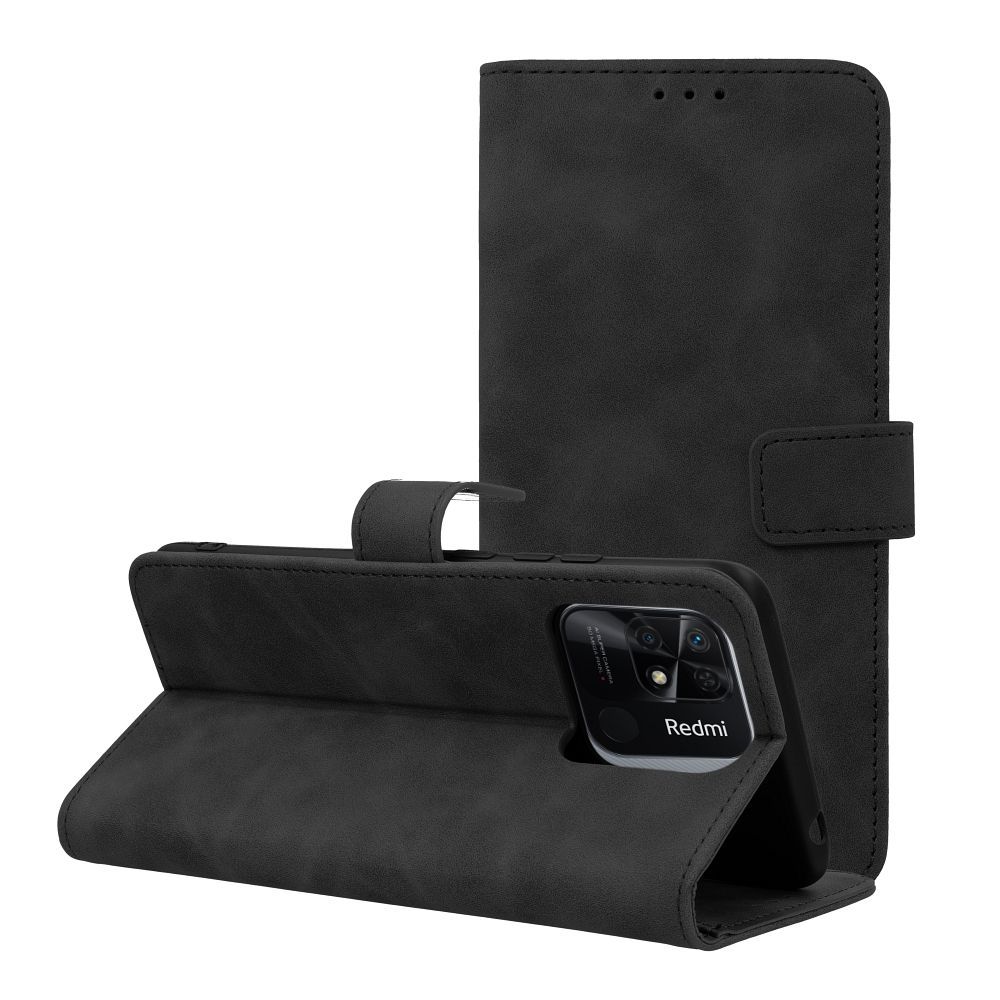 TENDER Book Case for XIAOMI Redmi 10C black TENDER Book Case for XIAOMI Redmi 10C black - Image 1