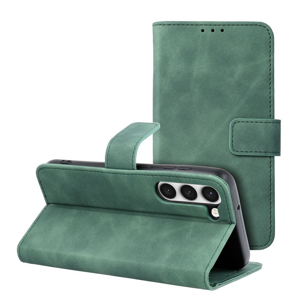 TENDER Book Case for SAMSUNG S23 green TENDER Book Case for SAMSUNG S23 green - Image 1