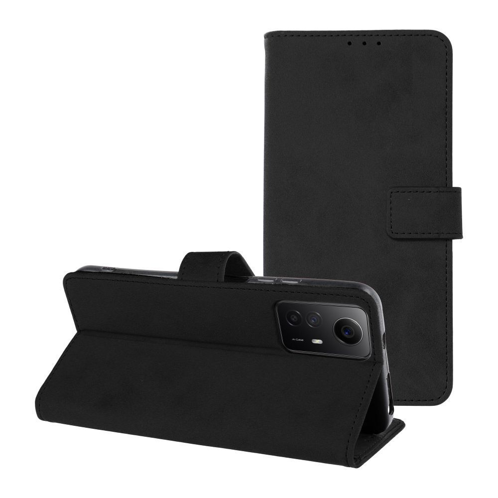 TENDER Book Case for XIAOMI Redmi Note 12S black TENDER Book Case for XIAOMI Redmi Note 12S black - Image 1