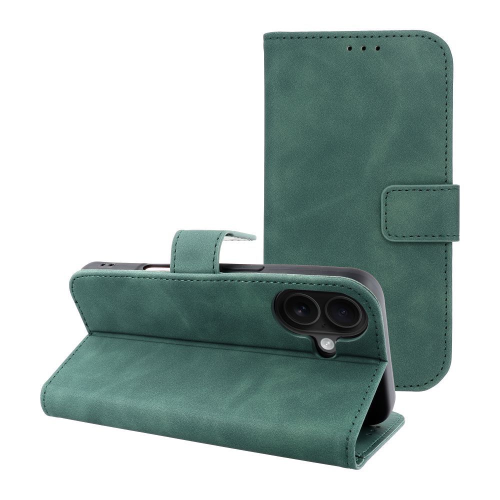 TENDER Book Case for IPHONE 16 green - Image 1