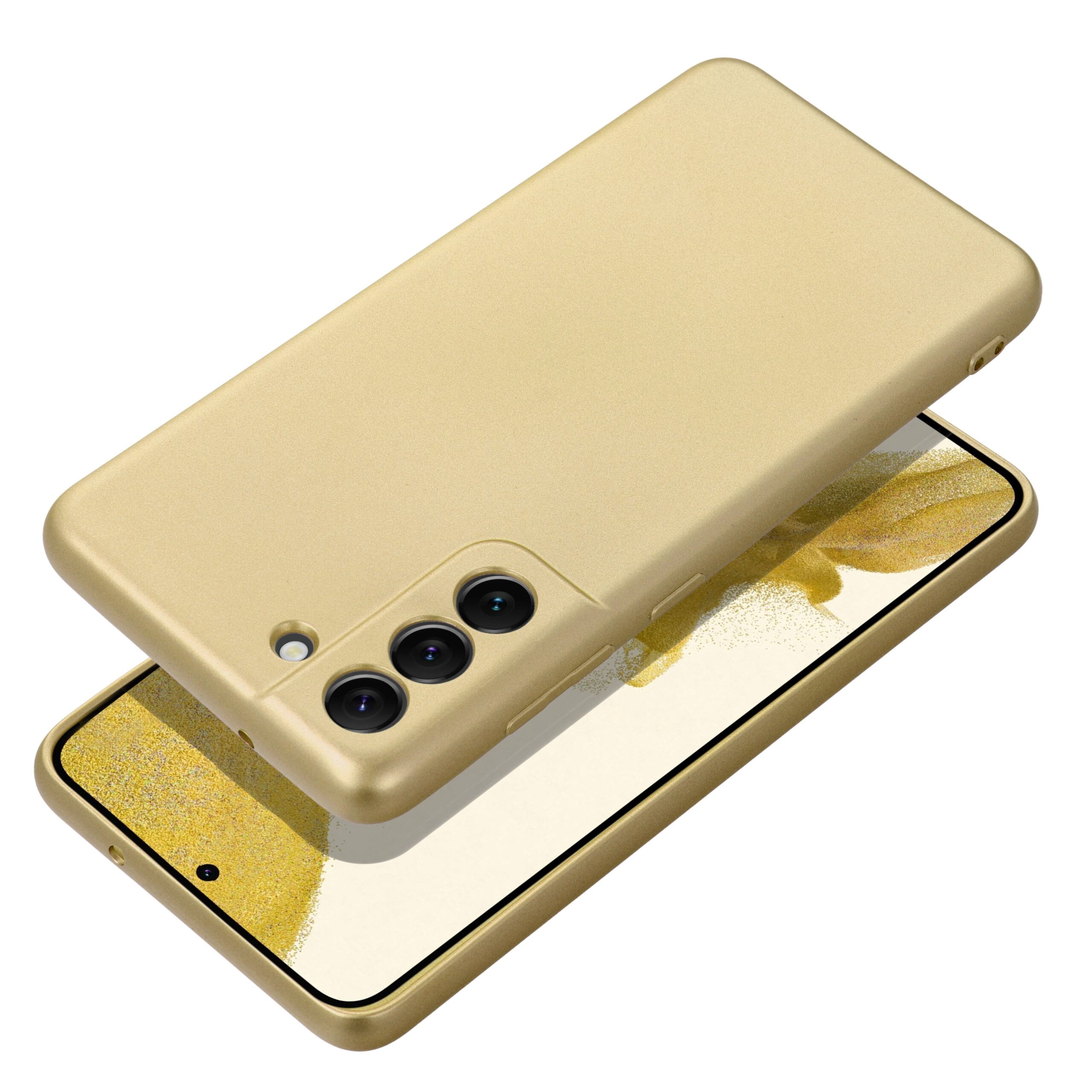 METALLIC Case for SAMSUNG S25 Plus gold METALLIC Case for SAMSUNG S25 Plus gold - Image 1