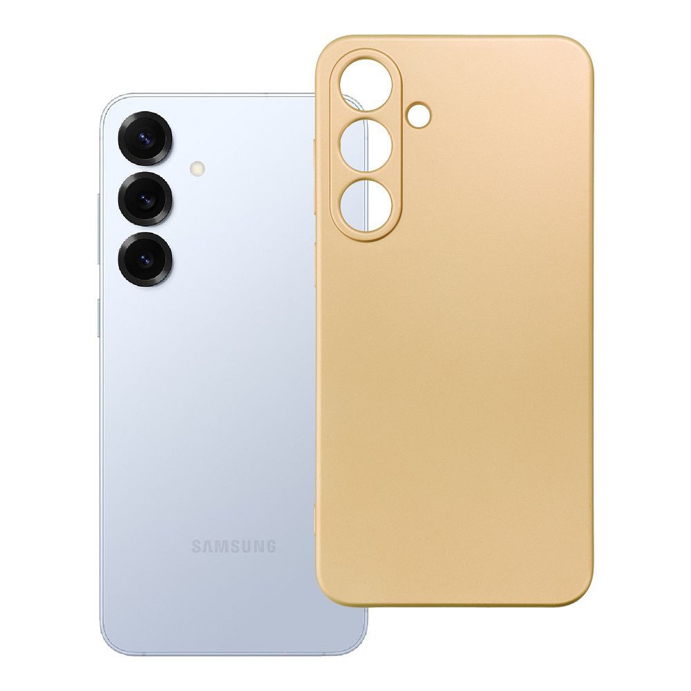 METALLIC Case for SAMSUNG S25 Plus gold - Image 1