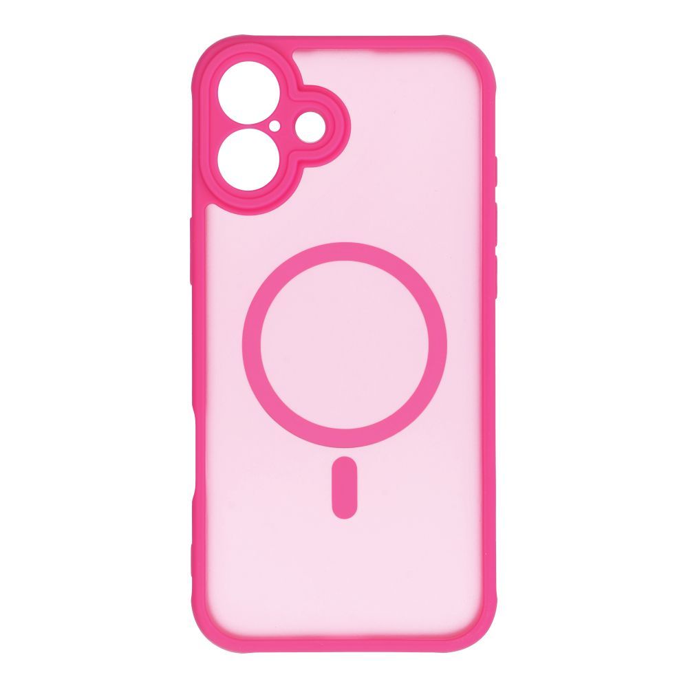 FULL MATTE MAG COVER case compatible with MagSafe for IPHONE 14 pink - Image 1