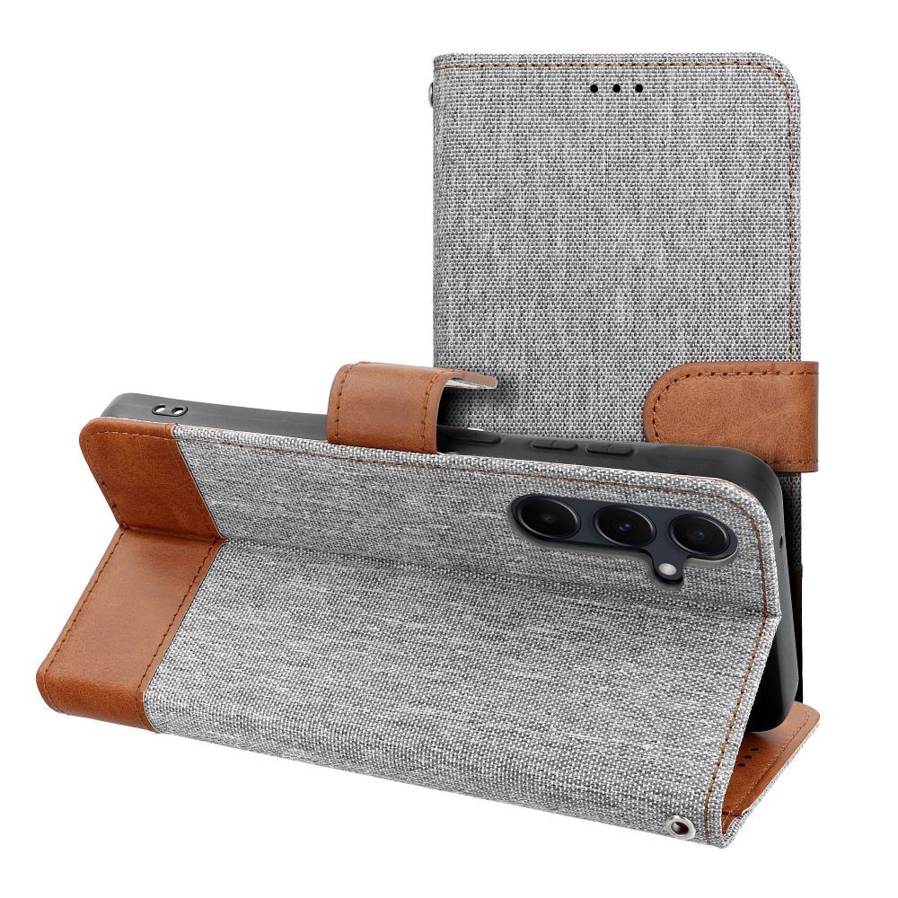 JEANS Book for Xiaomi Redmi 13C / POCO C65 gray JEANS Book for Xiaomi Redmi 13C / POCO C65 gray - Image 1