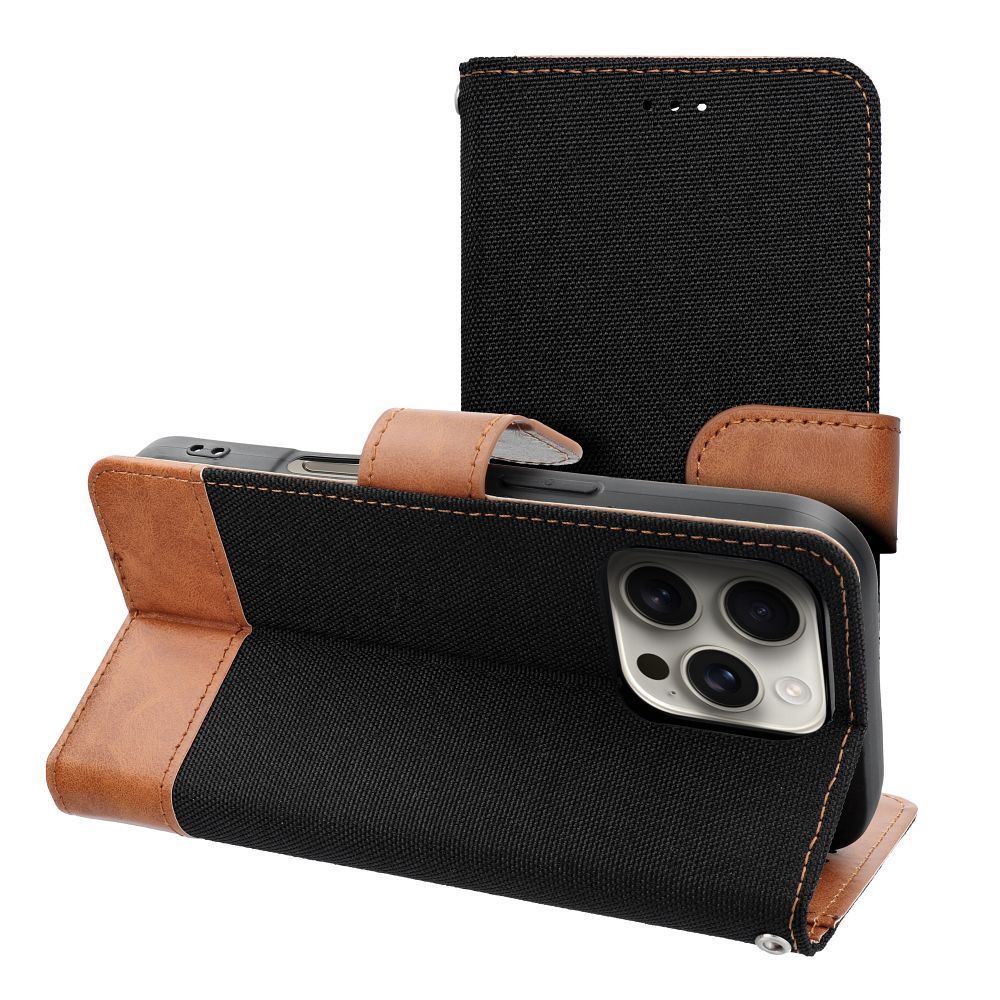 JEANS Book for IPHONE 16 Pro Max black - Image 1