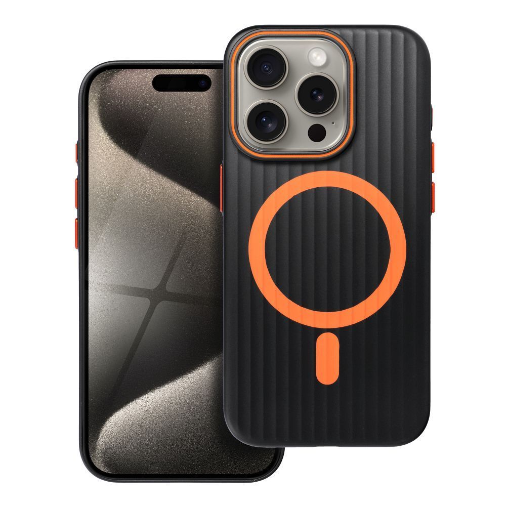 Case SIMPLY compatible with MagSafe for IPHONE 15 Pro titanium black - Image 1