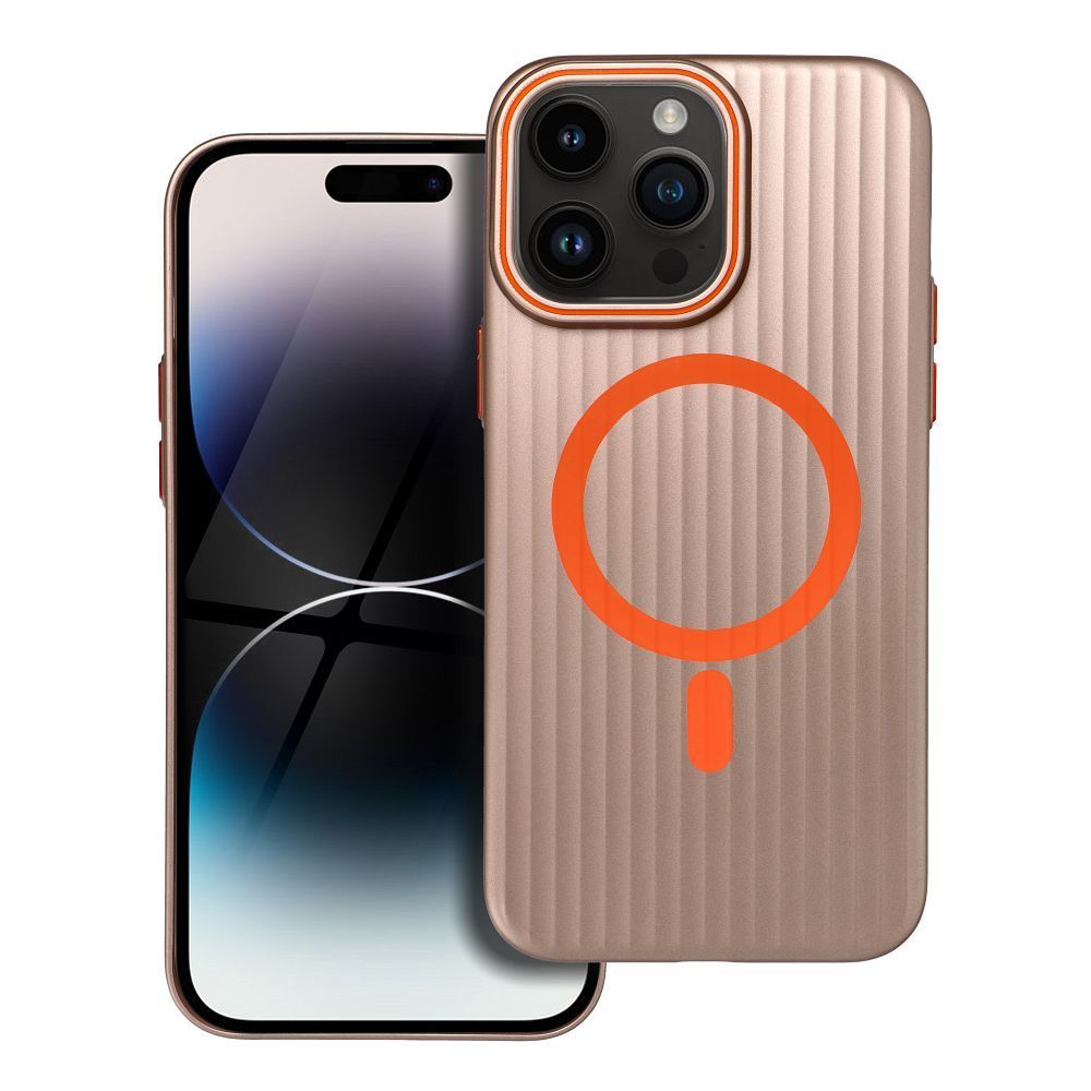 Case SIMPLY compatible with MagSafe for IPHONE 14 Pro Max titanium desert Case SIMPLY compatible with MagSafe for IPHONE 14 Pro Max titanium desert - Image 1