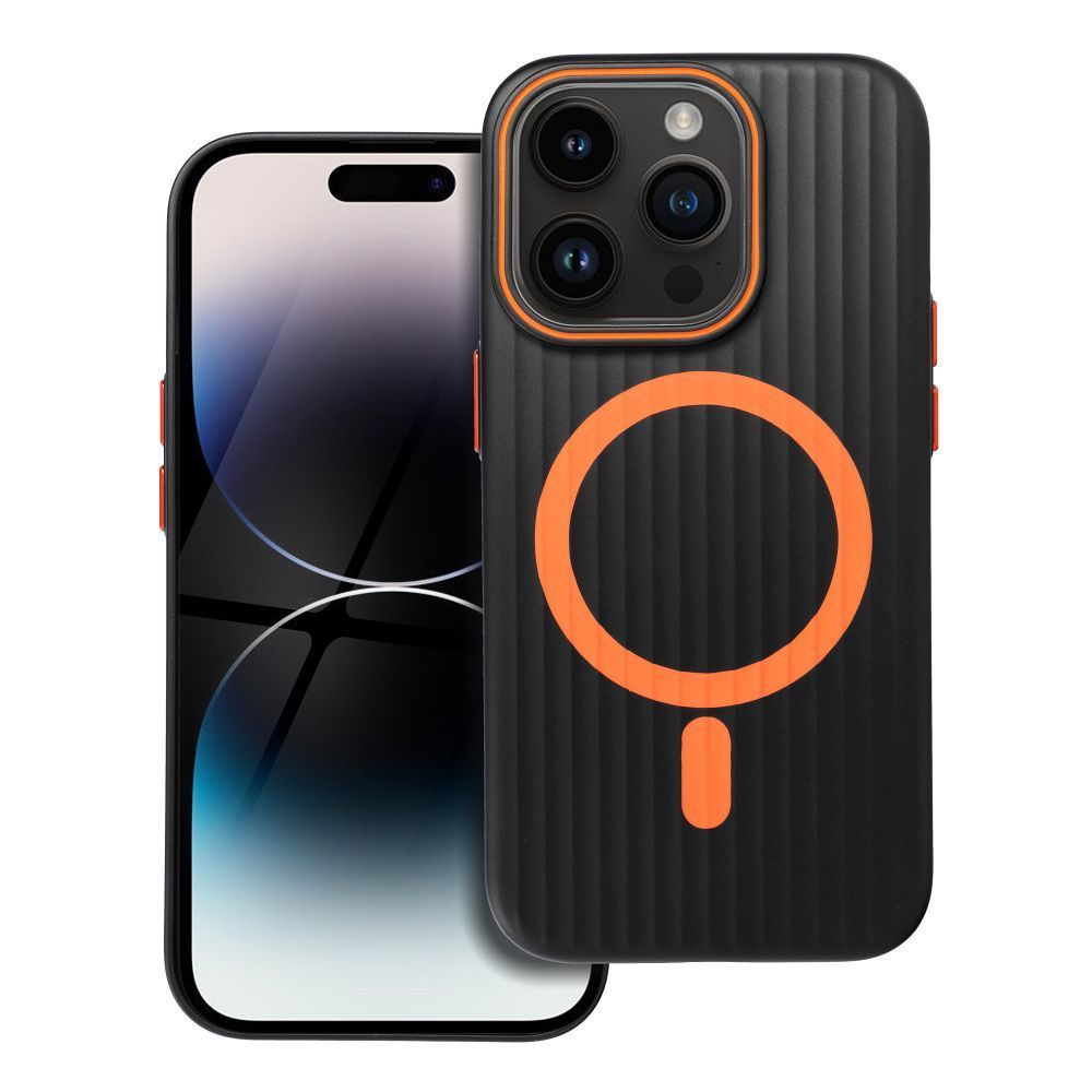 Case SIMPLY compatible with MagSafe for IPHONE 14 Pro titanium black Case SIMPLY compatible with MagSafe for IPHONE 14 Pro titanium black - Image 1