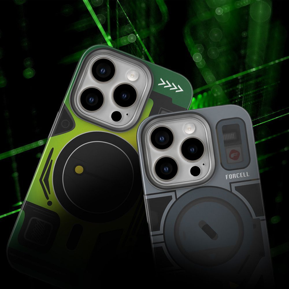 FORCELL F-PROTECT Levels with Dual Layer 4D technology, Military Drop-Test compatible with MagSafe for SAMSUNG S25 cyber green - Image 2