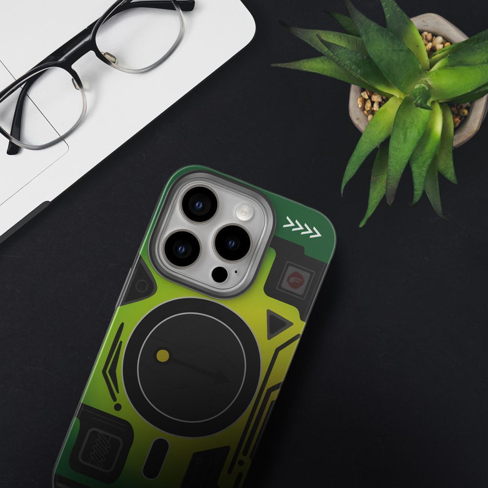 FORCELL F-PROTECT Levels with Dual Layer 4D technology, Military Drop-Test compatible with MagSafe for SAMSUNG S25 PLUS cyber green - Image 2