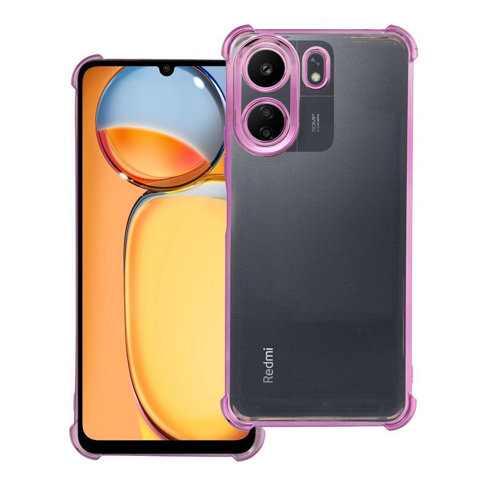 Case ANTISHOCK ELECTRO for XIAOMI 13C pink - Image 1