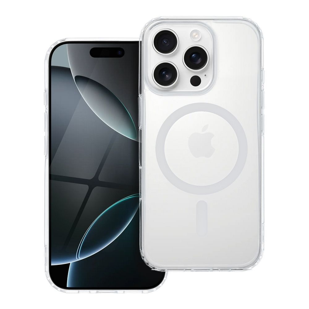 Case for iPhone 14 PRO MAX Drop Glue Colorful Ring Mag Cover compatible with MagSafe white Drop Glue Colorful Ring Mag Cover compatible with MagSafe for IPHONE 14 PRO MAX white - Image 1