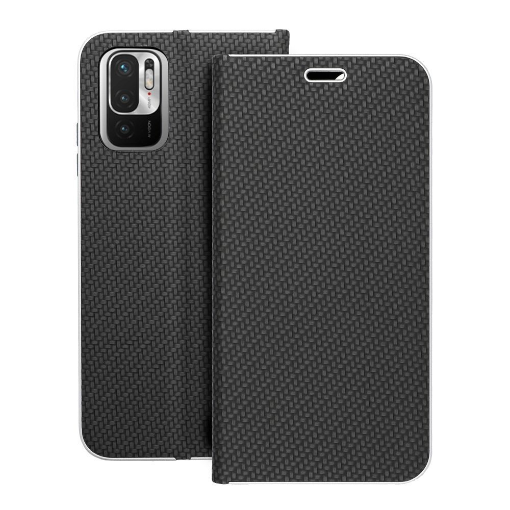 LUNA Book Carbon for XIAOMI Redmi Note 10 / 10S black - Image 1