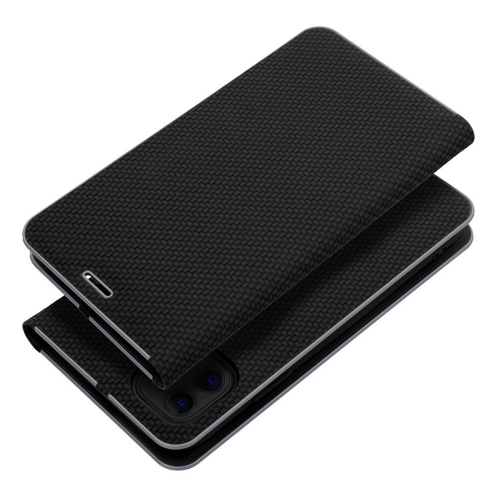 LUNA Book Carbon for IPHONE 16 Pro Max black - Image 1