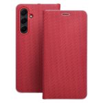 LUNA Book Carbon for XIAOMI Redmi Note 14 4G (GLOBAL - 163,25mm x 76,55mm x 8,16mm) red - Image 2