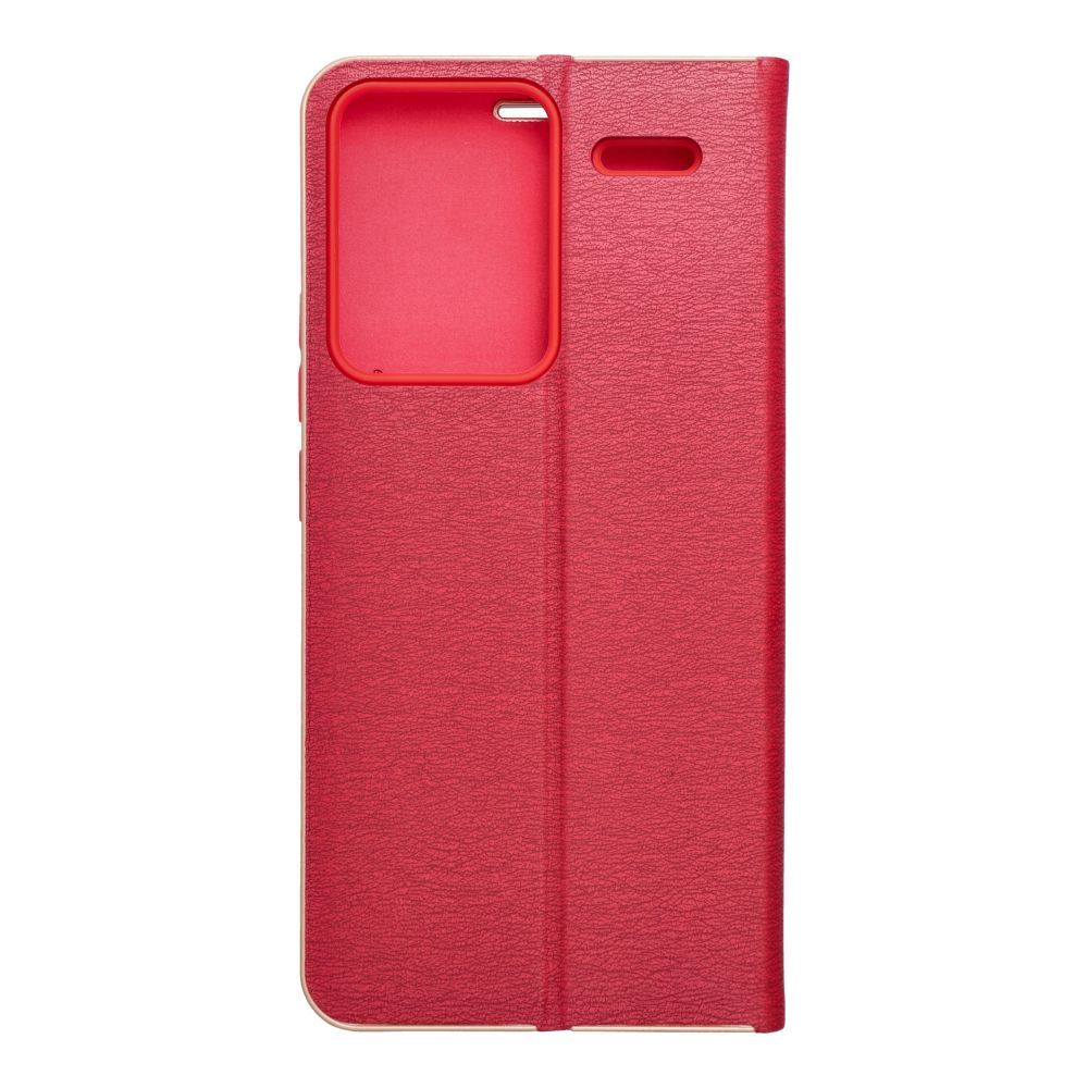 LUNA Book Gold for XIAOMI Redmi Note 13 PRO Plus 5G red - Image 2