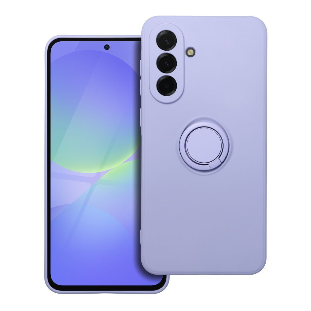 SILICONE RING case for SAMSUNG A36 5G violet SILICONE RING case for SAMSUNG A36 5G violet - Image 1