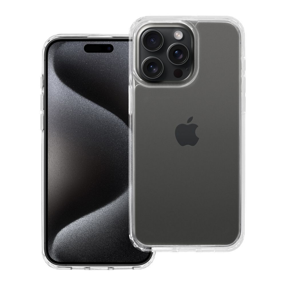 SUPER CLEAR HYBRID case for IPHONE 15 Pro transparent - Image 1