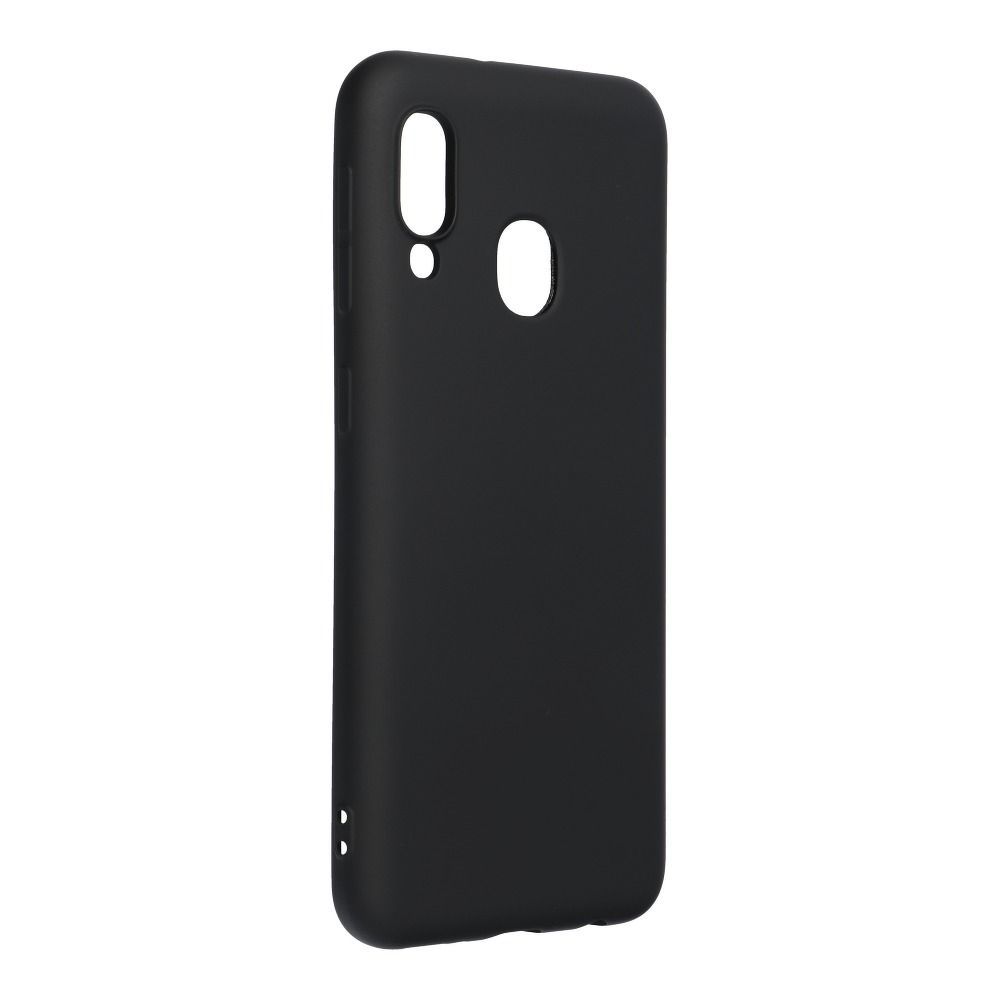 SILICONE case for SAMSUNG A40 black - Image 2