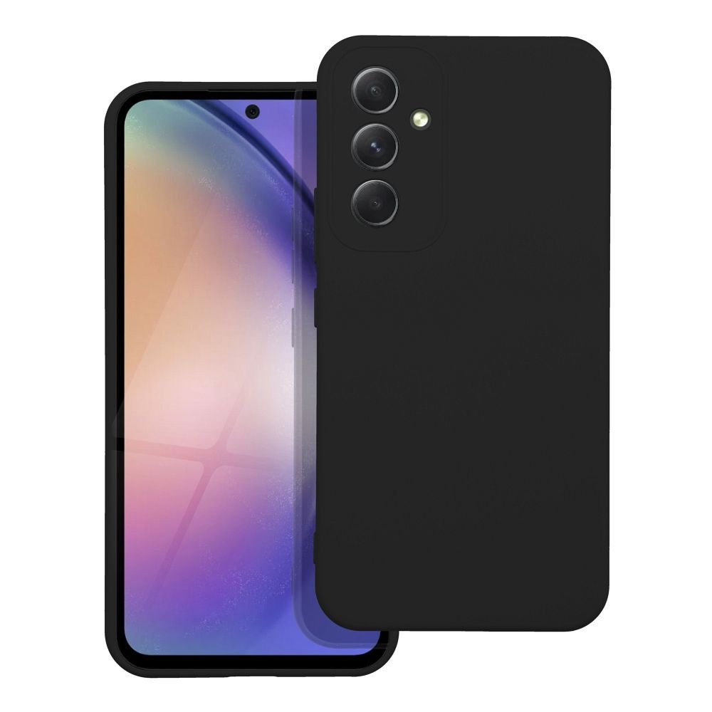 SILICONE case for SAMSUNG A54 5G black SILICONE case for SAMSUNG A54 5G black - Image 1