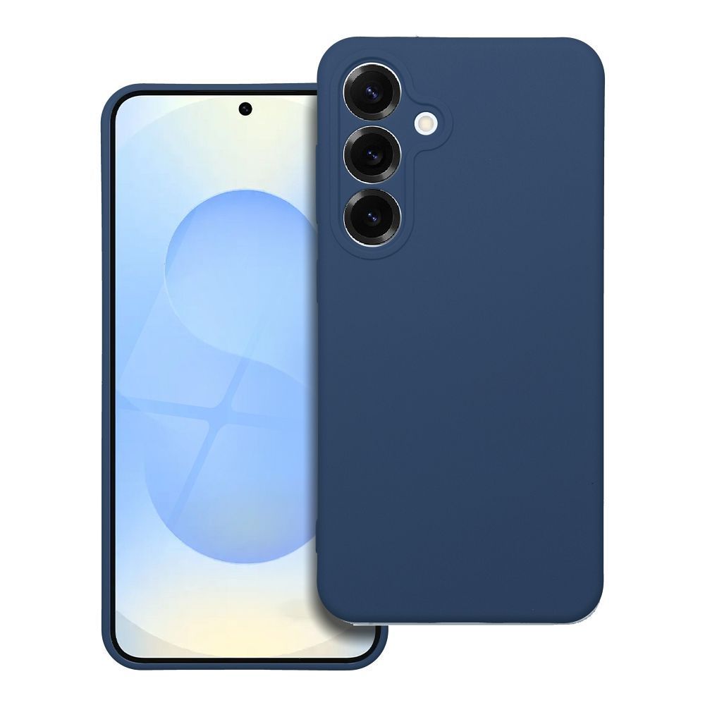 SILICONE case for SAMSUNG S25 blue - Image 1