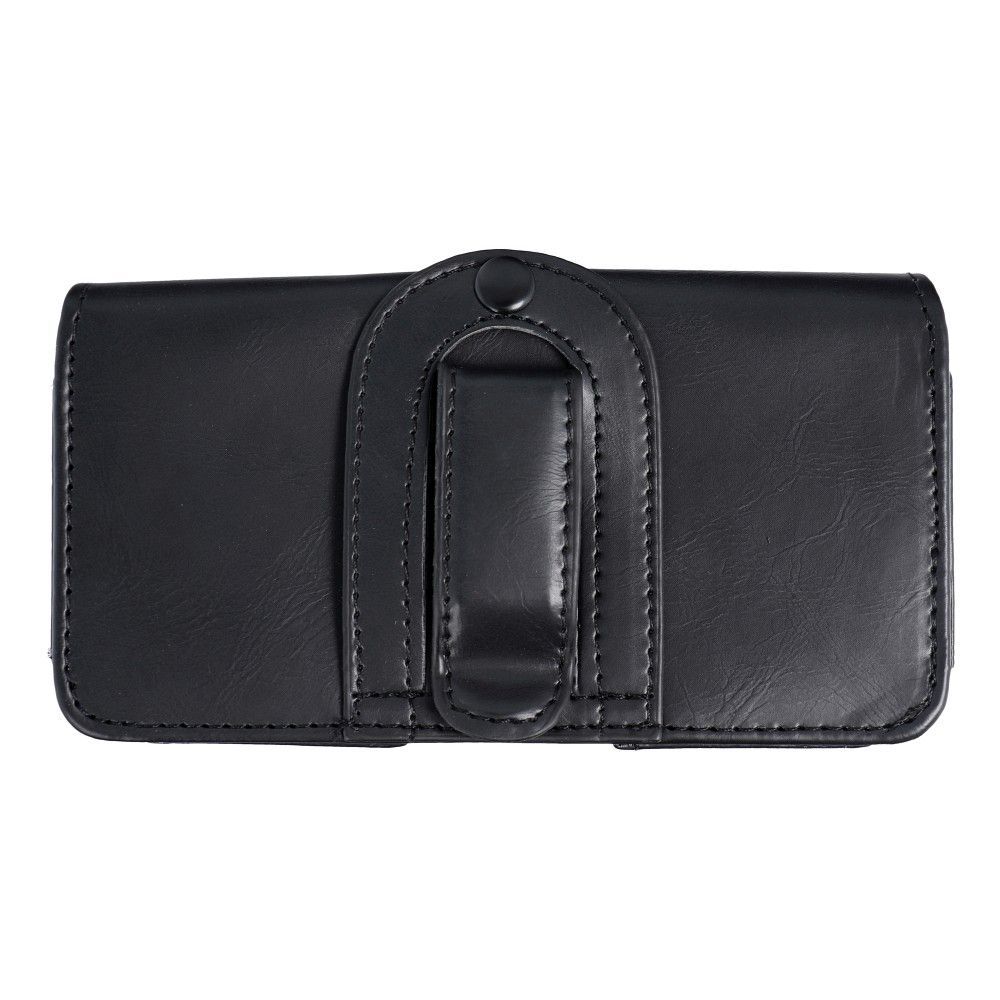 Horizontal universal case CLASSIC 100A model 1 for (Samsung S3/S4/A3 / Iphone 6/7/8) black - Image 2