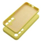 Case SILICONE 2mm for SAMSUNG A36 5G lemon
