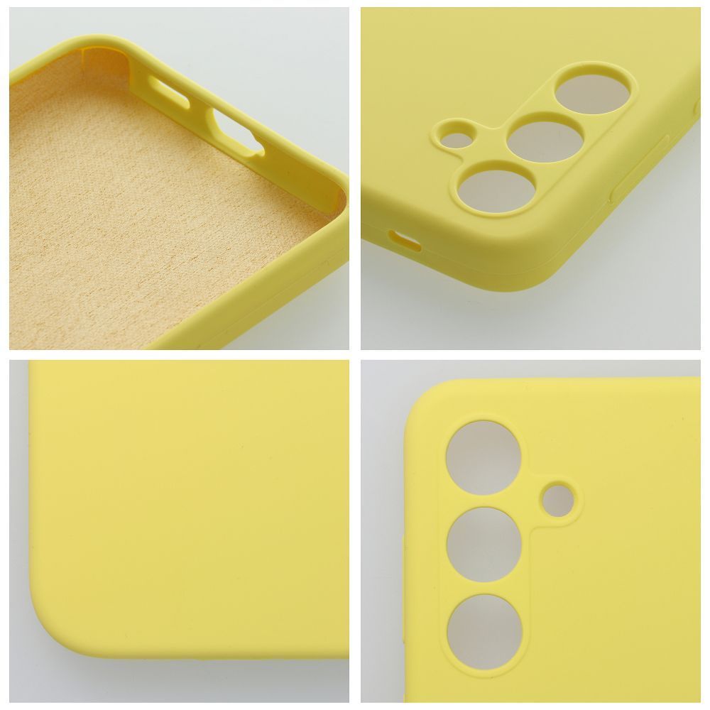 Case SILICONE 2mm for SAMSUNG A56 5G lemon - Image 2