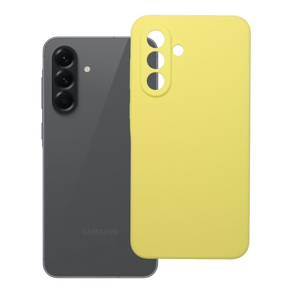 Case SILICONE 2mm for SAMSUNG A56 5G lemon - Image 1