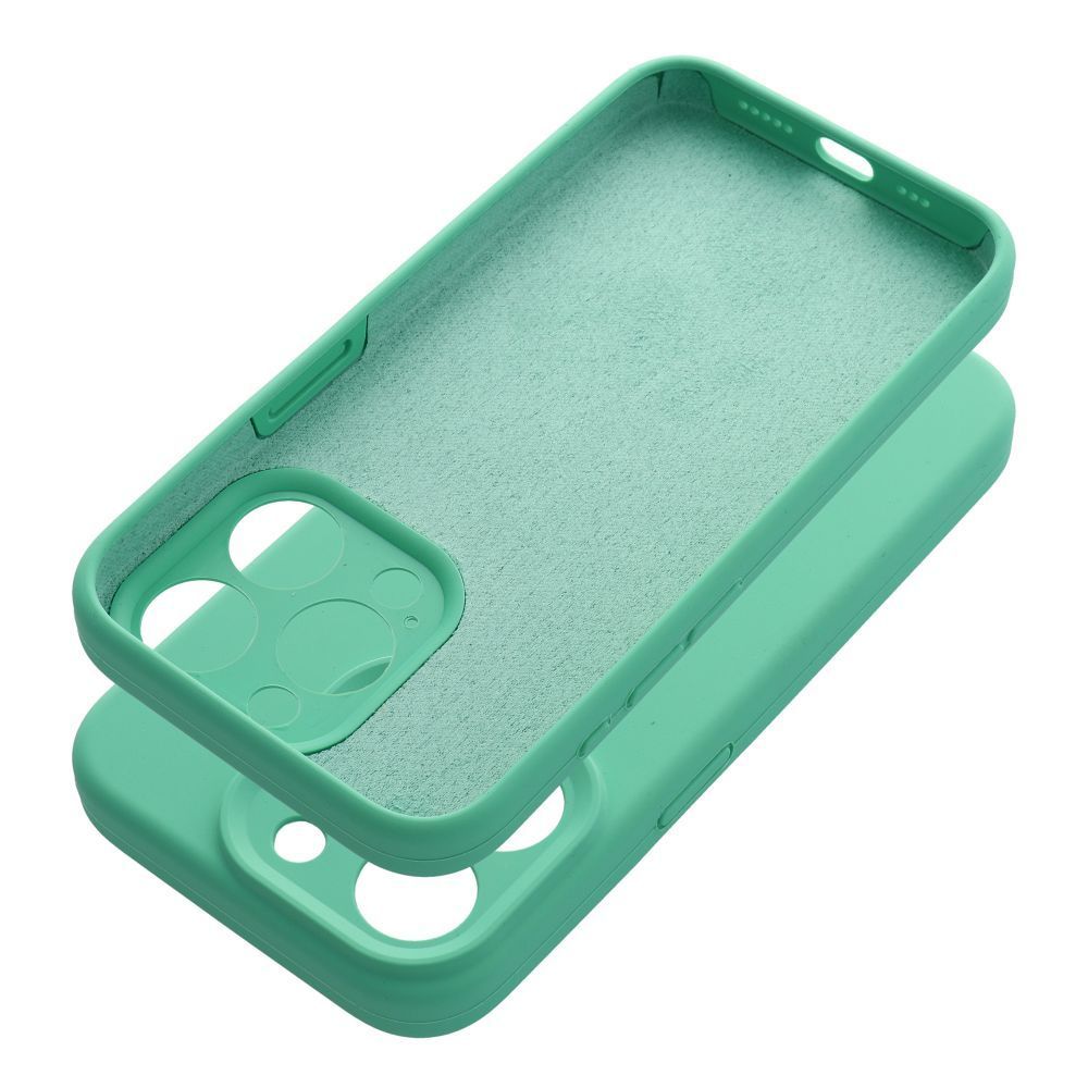 Case SILICONE 2mm for IPHONE 16 Plus mint Case SILICONE 2mm for IPHONE 16 Plus mint - Image 1