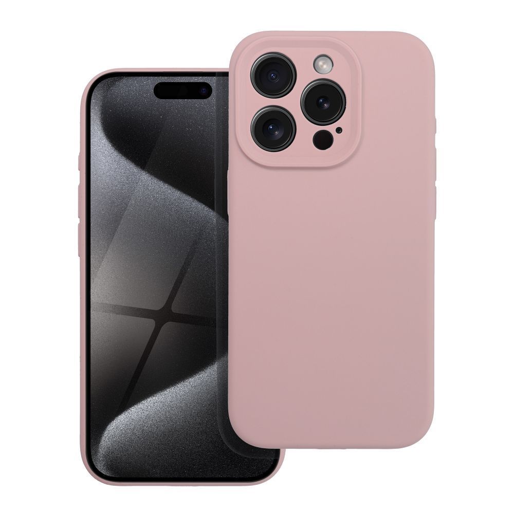 Case SILICONE 2mm for IPHONE 16 sand pink - Image 2