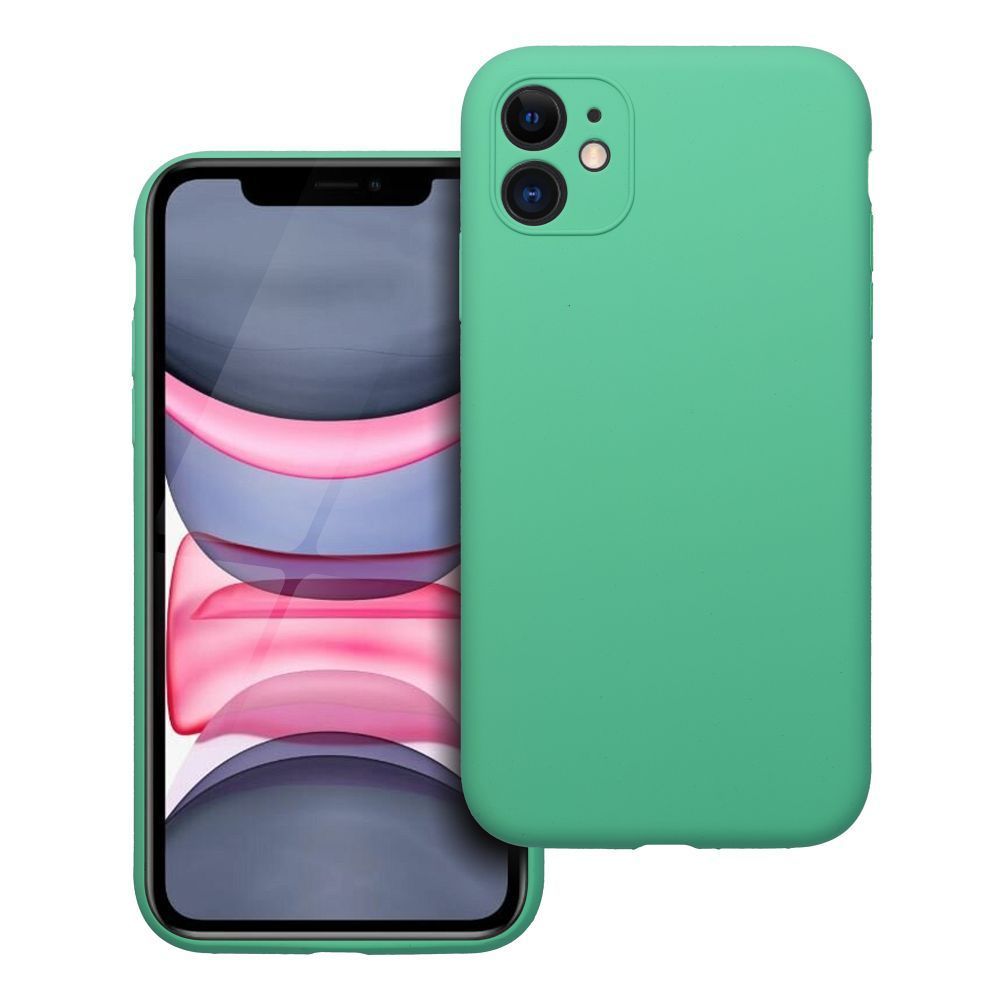 Case SILICONE 2mm for IPHONE 11 mint - Image 1
