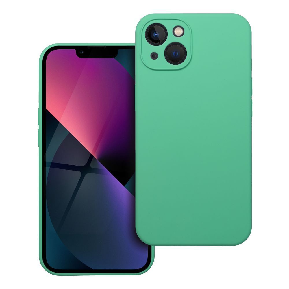 Case SILICONE 2mm for IPHONE 13 mint - Image 1