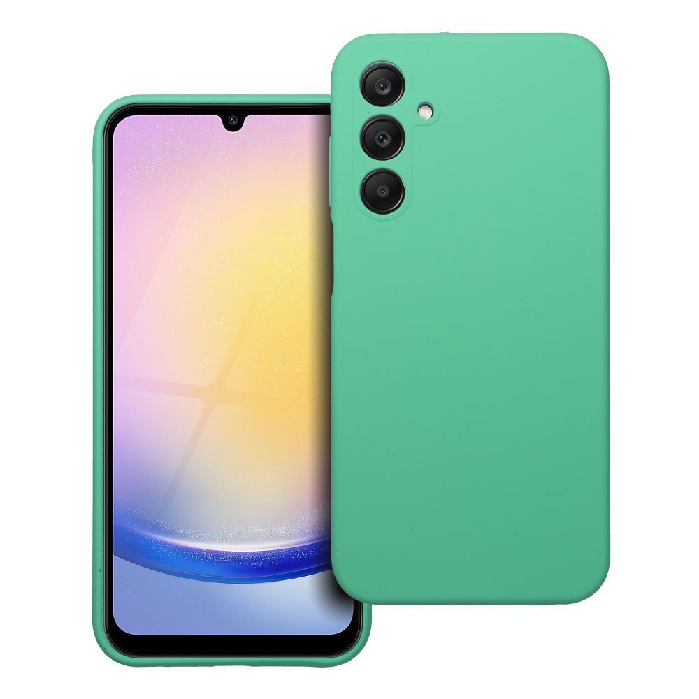 Case SILICONE 2mm for SAMSUNG A25 5G mint - Image 1