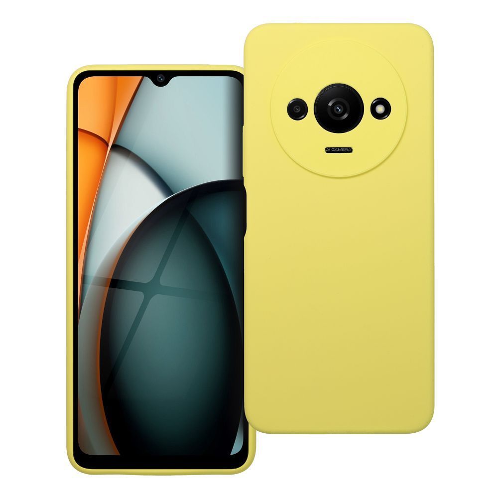 Case SILICONE 2mm for XIAOMI REDMI A3 4G lemon - Image 1