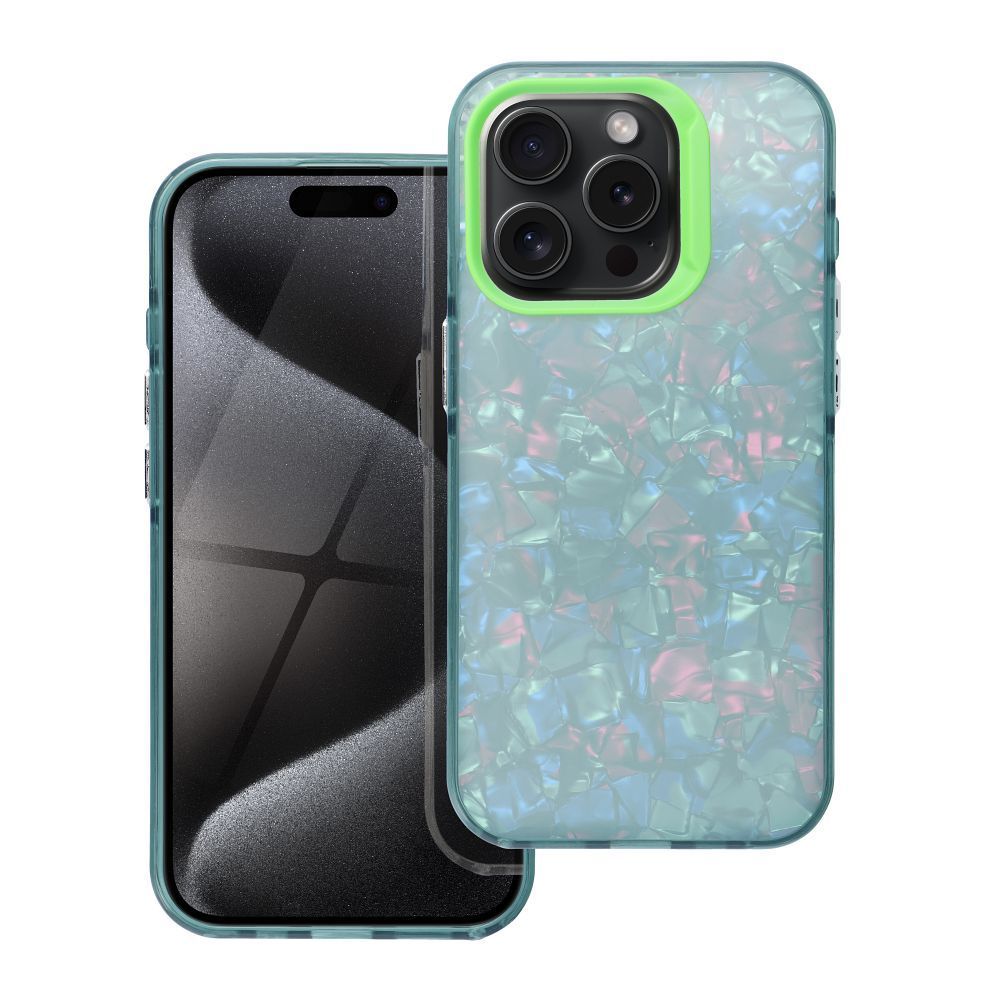 Case for iPhone 16 PRO Tutti Frutti green TUTTI FRUTTI Case for IPHONE 16 PRO green - Image 1