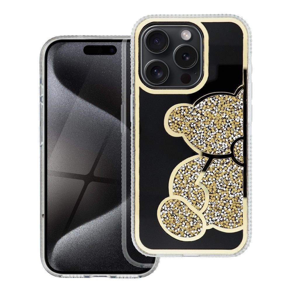 TEDDY BEAR Case for IPHONE 16 Pro Max gold TEDDY BEAR Case for IPHONE 16 Pro Max gold - Image 1