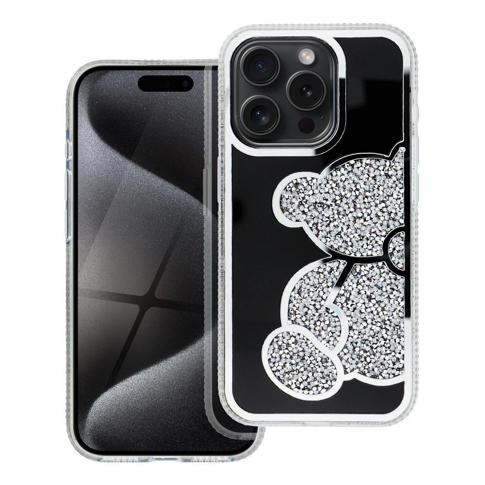 TEDDY BEAR Case for IPHONE 12 / 12 PRO silver - Image 1